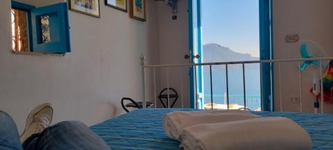 Bed, Photo of the whole room, Bedroom, Sea view