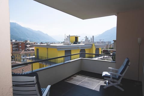 Schöne Ferienwohnung mit Panoramablick Apartamento in Ascona