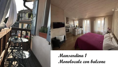 Livinn Bergamo LA MANSARDINA1 e L'AFFRESCO House in Bergamo