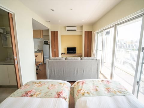 Seaside Condominium Rana Chatan Hotel in Okinawa Prefecture