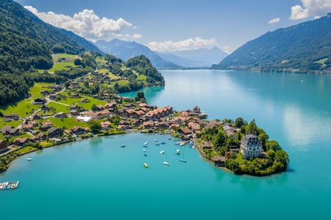 Natural landscape, Lake view