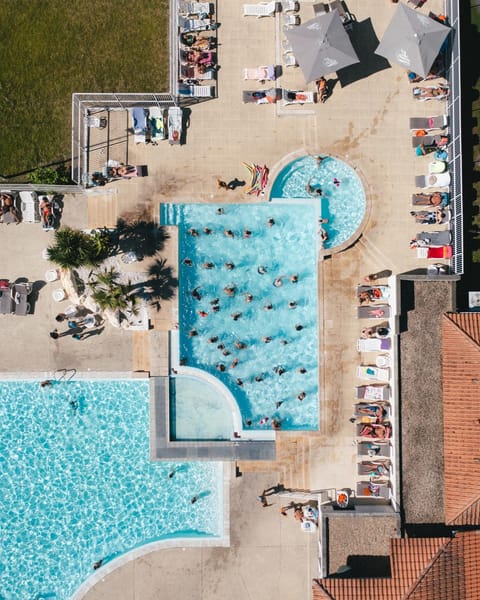 Bird's eye view, Swimming pool