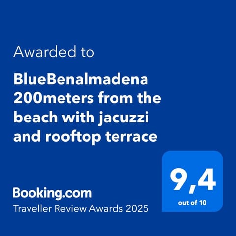 BlueBenalmadena 200meters from the beach with jacuzzi and rooftop terrace Apartment in Benalmadena