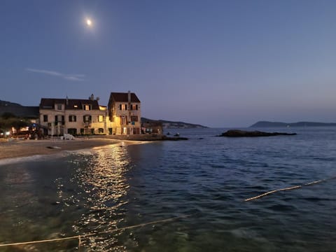 Property building, Sea view, Sunset