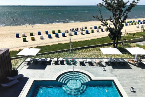 Property building, View (from property/room), Pool view, Sea view, Swimming pool