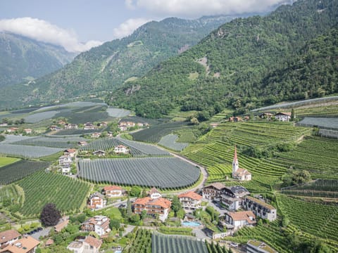 Natural landscape, Bird's eye view, Mountain view