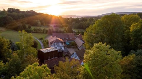 Property building, Natural landscape, Sunset