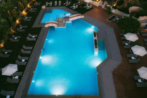 Bird's eye view, Garden, Pool view, Swimming pool, sunbed