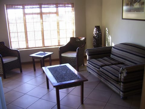 Patio, Seating area, Bedroom