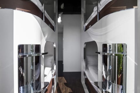 Photo of the whole room, bunk bed