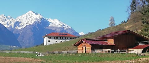 Property building, Natural landscape, Mountain view