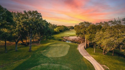 Golfcourse, Sunset