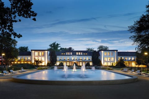 Property building, Summer, Sunset