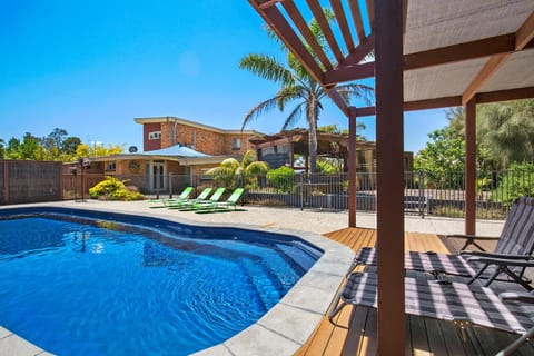 Property building, Pool view, Swimming pool