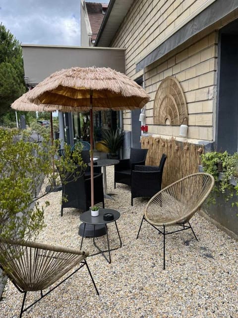 Property building, Patio