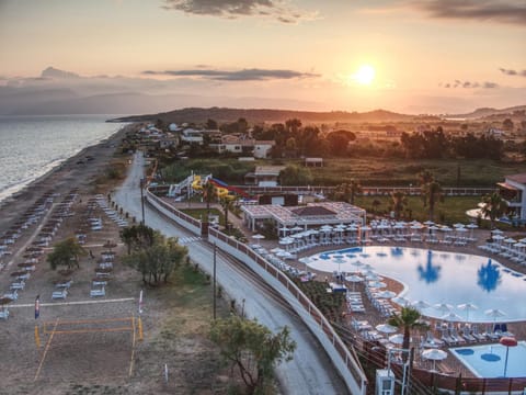 Bird's eye view, Sunrise