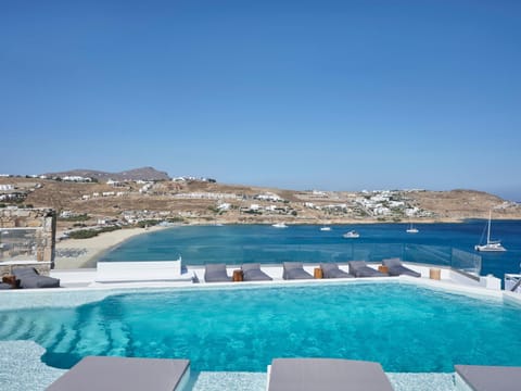 Day, Beach, Pool view, Sea view, Swimming pool, sunbed