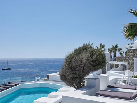 Day, Pool view, Sea view, Swimming pool, sunbed