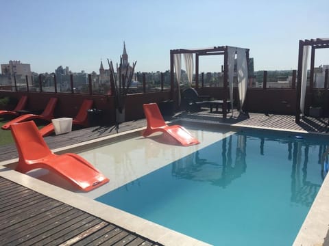 Balcony/Terrace, Pool view, Swimming pool