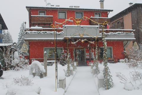 Facade/entrance, Winter, Garden, Decorative detail