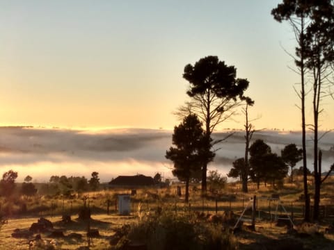 Natural landscape, Mountain view, Sunset