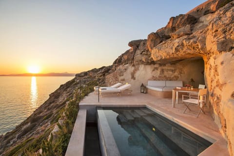 Natural landscape, Balcony/Terrace, Sea view, Swimming pool