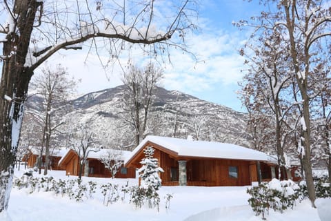 Property building, Natural landscape, Winter, Mountain view