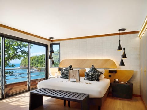 Bedroom, Sea view