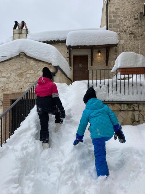 Winter, children