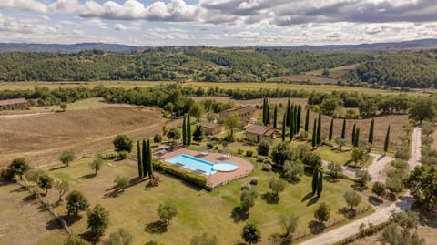 Bird's eye view, Tennis court