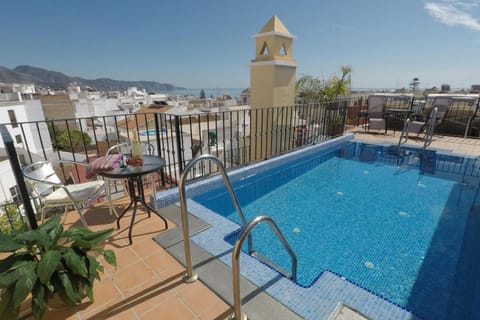 Patio, City view, Pool view, Sea view, Swimming pool