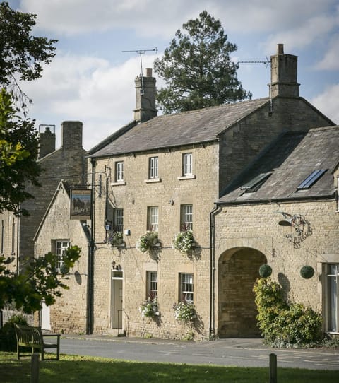 The Kingham Plough Inn in West Oxfordshire District