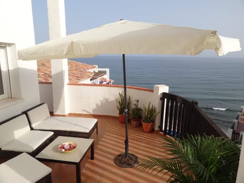 Beachfront Penthouse Apartment with Large Terrace and Breathtaking Sea Views close to Marbella Spain Condominio in Sitio de Calahonda