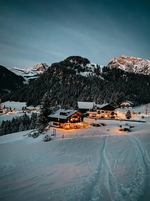 Property building, Natural landscape, Winter, Mountain view