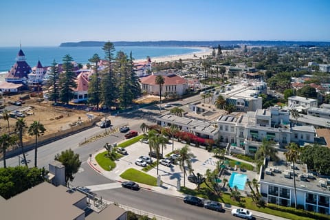 Bird's eye view, Sea view