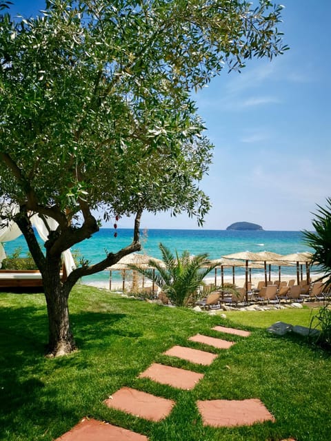 Natural landscape, Garden, Beach, Garden view