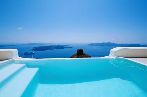 Natural landscape, Pool view, Sea view, Swimming pool