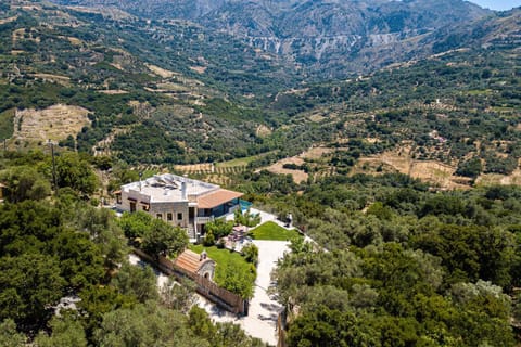 Property building, Bird's eye view, View (from property/room), Mountain view