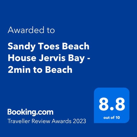 Sandy Toes Beach House Jervis Bay - 2min to Beach Casa in Callala Bay