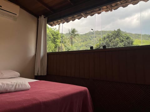 Natural landscape, Bedroom, Mountain view