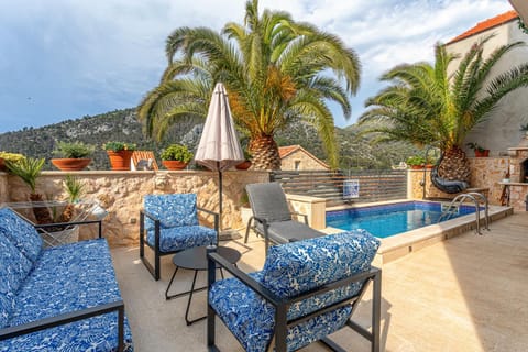 Natural landscape, Pool view, Swimming pool