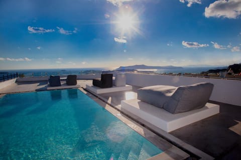 Pool view, Sea view, Swimming pool