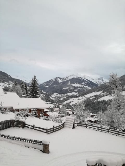 Winter, Hiking, Mountain view