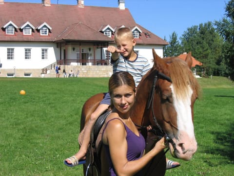 Facade/entrance, People, Horse-riding, Family