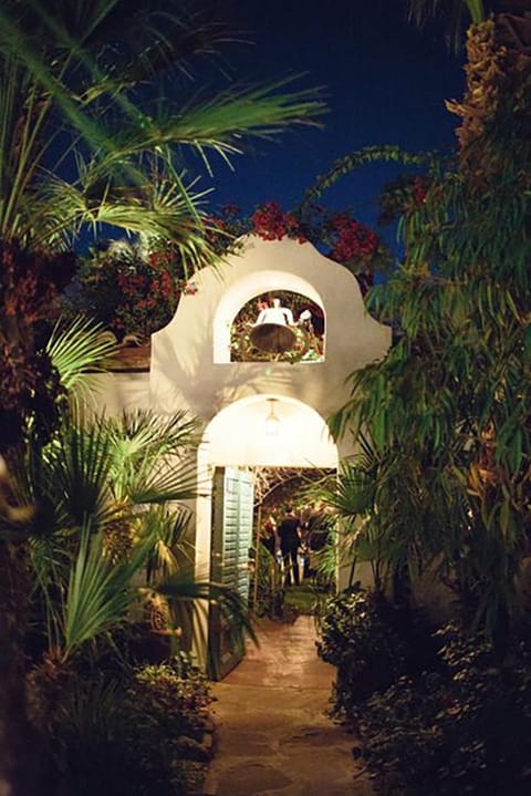 Night, Garden, Garden view