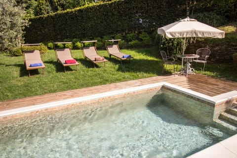 Garden view, Pool view, sunbed