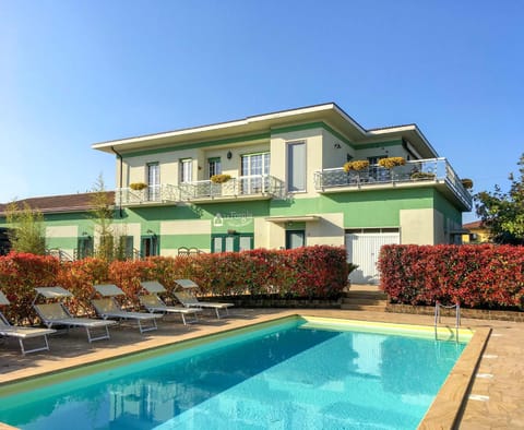 Facade/entrance, Summer, Pool view