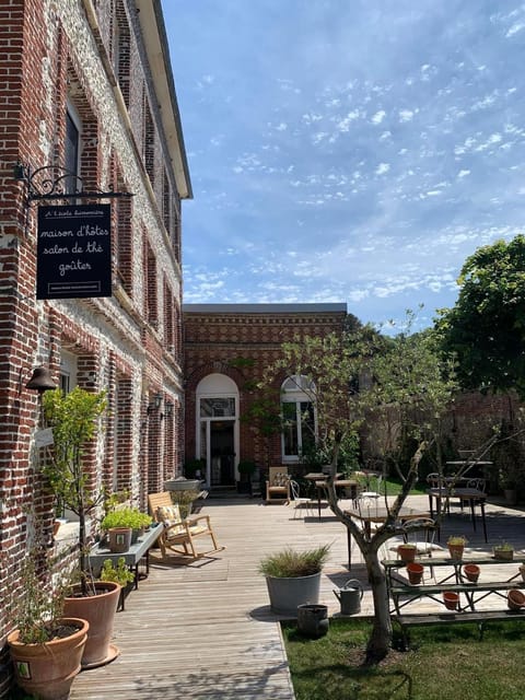 Property building, Patio, Garden, Garden view