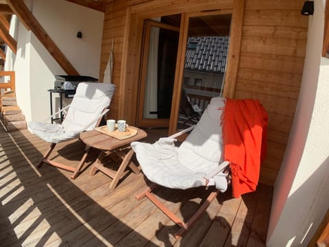 Le Gabion, luxueux appartement avec 10 couchages et sauna, Serre chevalier Vallée Eigentumswohnung in Saint-Chaffrey