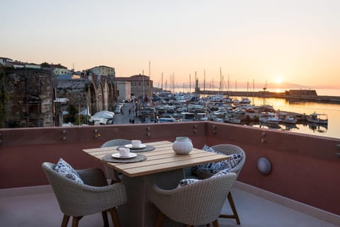 Balcony/Terrace, Sea view, Sunset